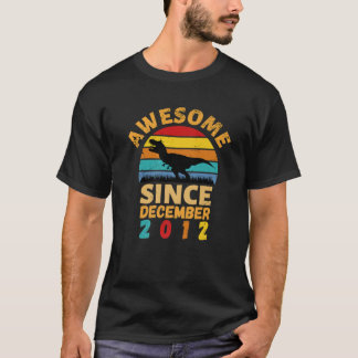 T-shirt Magnifique Depuis Décembre 2012 9E Anniversaire Vi