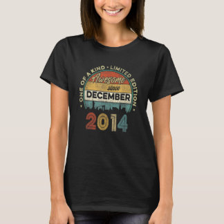 T-shirt Magnifique depuis décembre 2014 7ème anniversaire
