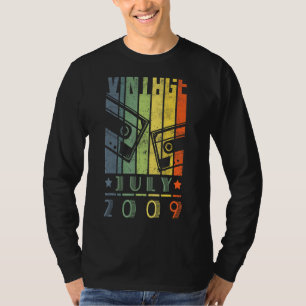 T-shirt Magnifique Depuis Juillet 2009 13 Ans 13ème Annive