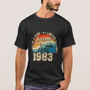 T-shirt Magnifique Depuis Juin 1983 40 40E
