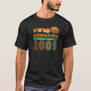 T-shirt Magnifique depuis juin 2009 Ado 13ème anniversaire