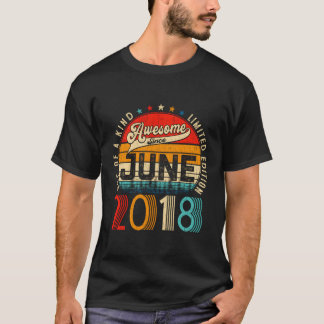 T-shirt Magnifique Depuis Juin 2018 5E
