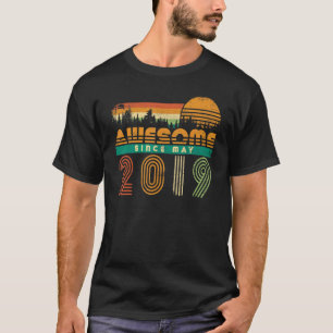 T-shirt Magnifique depuis mai 2019 3e Anniversaire Couple 