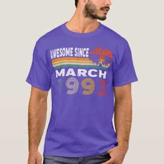 T-shirt Magnifique Depuis Mars 1993