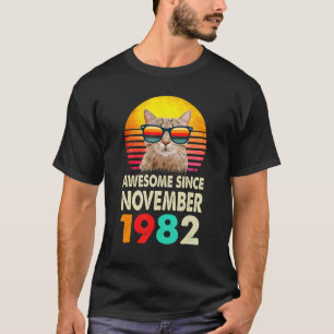 T-shirt Magnifique depuis novembre 1982 40e anniversaire C