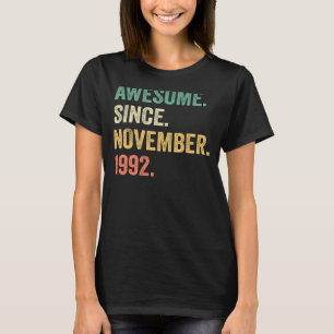 T-shirt Magnifique depuis novembre 1992 30e anniversaire 3