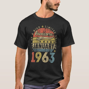 T-shirt Magnifique depuis octobre 1963 60 ans 60e annivers