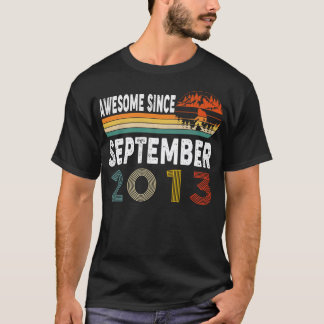 T-shirt Magnifique Depuis Septembre 2013