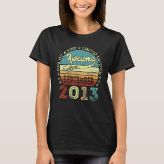 T-shirt Magnifique depuis septembre 2013 9e anniversaire 9