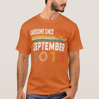 T-shirt Magnifique Depuis Septembre 2015