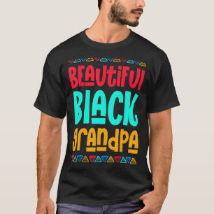 T-shirt Magnifique Grand-Père Noir Mois de l'Histoire Noir