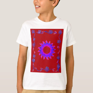 T-shirt Magnifique Inde extraordinaire Motif Mendi Art Des