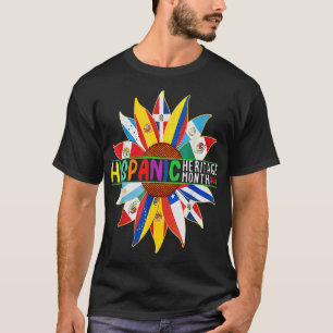 T-shirt Magnifique Mois du patrimoine hispanique Latina To
