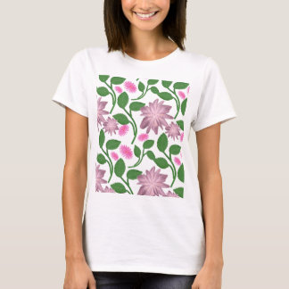 T-shirt Magnifique motif floral coloré