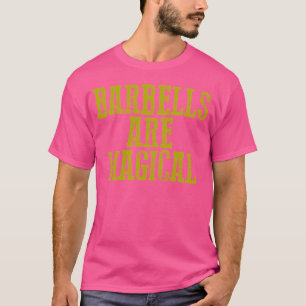 T-shirt Magnifique Motivationnel Entraînement Barbells Son