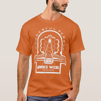 T-shirt Magnifique personne télescope spatial 