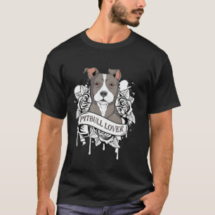T-shirt Magnifique Pitbull Gif Pit Bull -Nouveau