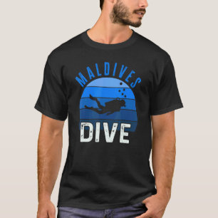 T-shirt Magnifique plongée en scaphandre aux Maldives Souv