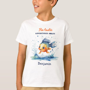 T-shirt Magnifique Poisson Sauteur Personnalisé
