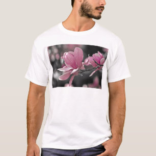 T-shirt Magnolia à assiette japonaise rose