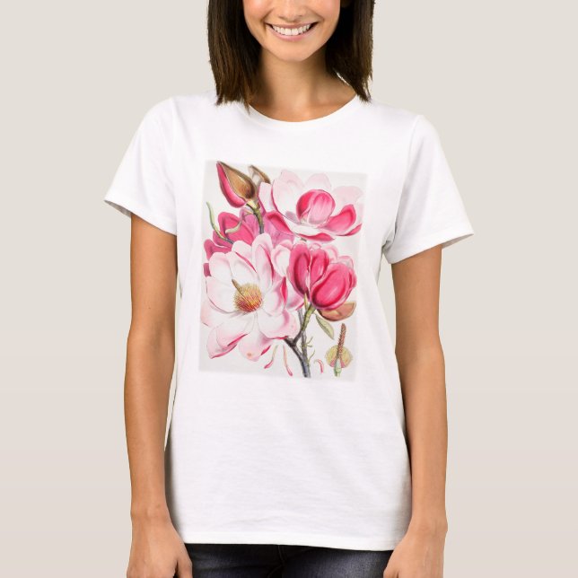T-shirt Magnolia de Campbell (Devant)