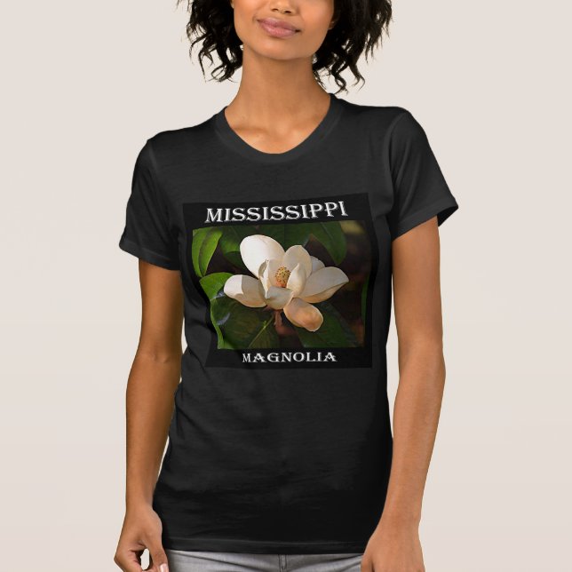 T-shirt Magnolia du Mississippi (Devant)