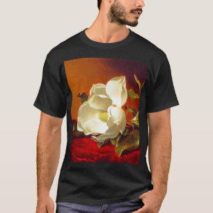 T-shirt Magnolia sur Red Velvet Martin Johnson Heade