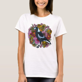 T-shirt Magpie Fleur sauvage Spring Garden