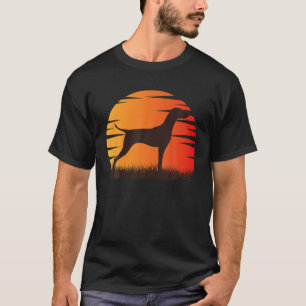 T-shirt Magyar Vizsla Amoureux des chiens