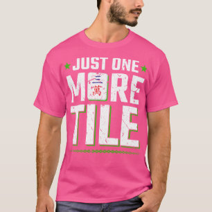 T-shirt Mah Jongg Hommes Femmes Pour Le Joueur Mahjong