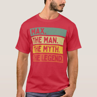 T-shirt Mahe Manhe Mythhe Legend Funny Personalized Quote
