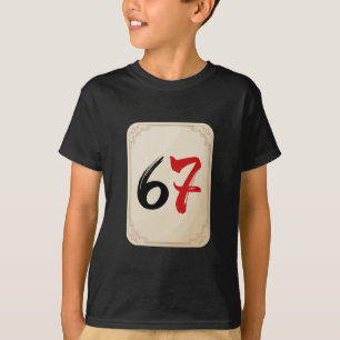 T-shirt Mahjong 6 et 7 Costume de groupe assorti 67 Mahjon