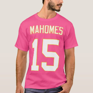 T-shirt Mahomes 15 GOAT KC 