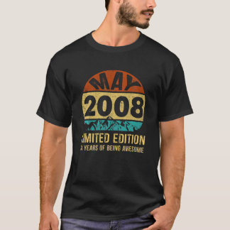 T-shirt Mai 2008 Limited Edition 14E Anniversaire 14 Ans O