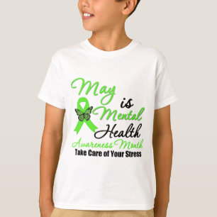 T-shirt Mai est le mois de la sensibilisation à la santé m