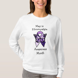 T-shirt Mai est le mois de sensibilisation à la fibromyalg
