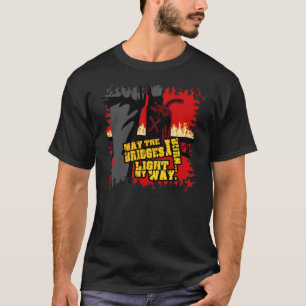 T-shirt Mai les ponts que je brûle… Allumez ma manière