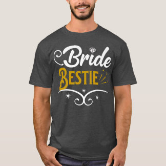 T-shirt Maid of Honor Bride Bestie Bridal Shower Gifts 