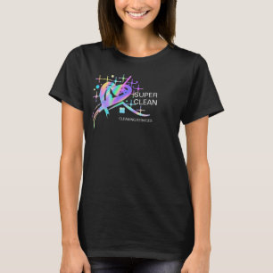 T-shirt Maid Résidentiel et Nettoyage commercial Duster Bu