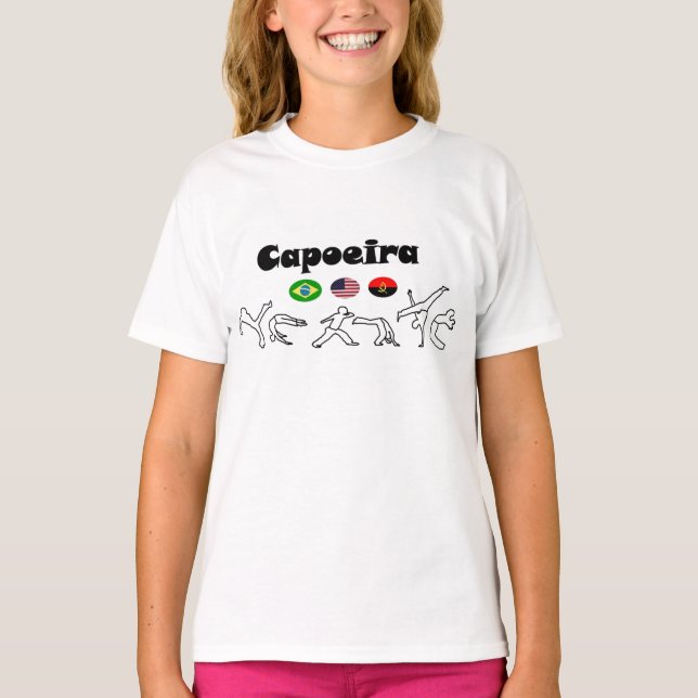 T-shirt mailkids capoeira martial art (Devant)