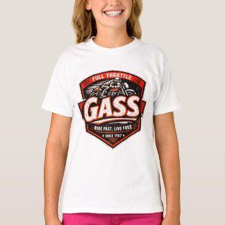 T-shirt Maillot de biker 'Ride Fast Live Free'