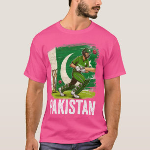 T-shirt maillot de cricket pakistan 2024 hommes femmes gar