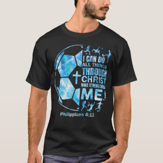 T-shirt Maillot de foot Christian Je peux faire toutes cho