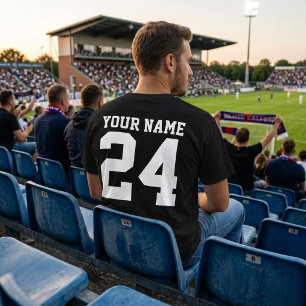 T-shirt Maillot de sport personnalisé avec nom et numéro T