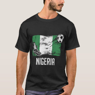 T-shirt Maillot du Nigeria drapeau Équipe de football nigé