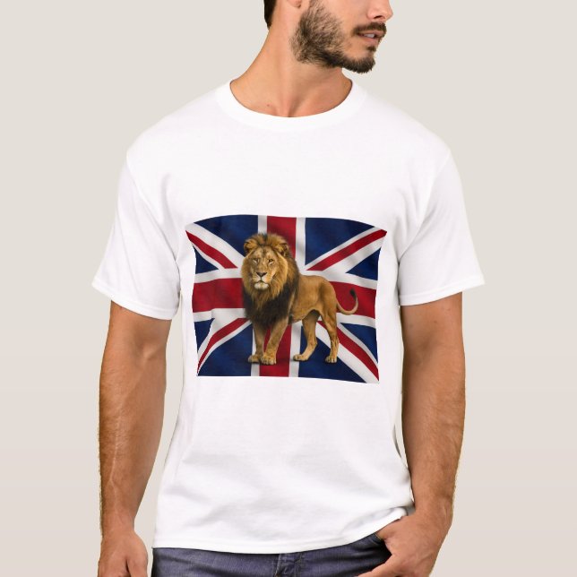 T-shirt Maillot homme drapeau union jack (Devant)