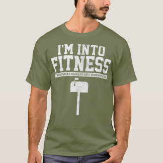 T-shirt Mailman Postal Worker Im dans Fitness Boîte aux le