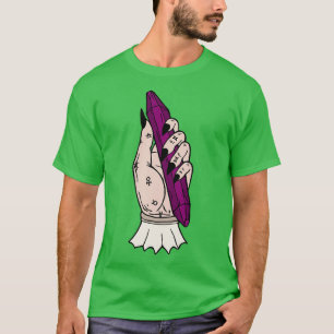 T-shirt Main alchimie avec Crystal Dark Arts Pagan