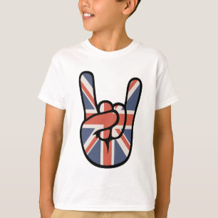 T-shirt Main de Brit Rock