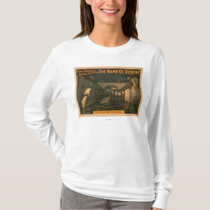 T-shirt Main de destin "la serrure sur la Seine "